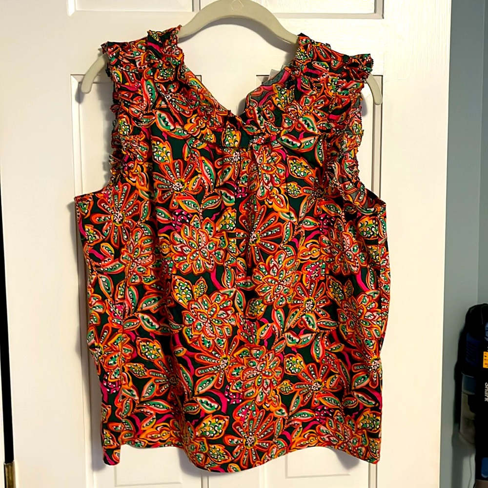 J Crew Blouse . Size M . Pretty like new condition